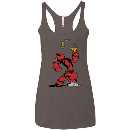 T-Shirts Macchiato / X-Small Tacopeye Women's Triblend Racerback Tank