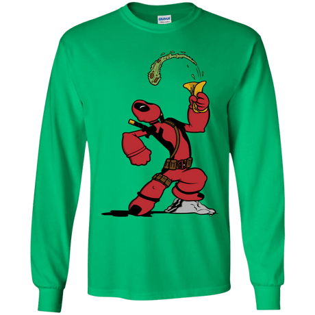 T-Shirts Irish Green / YS Tacopeye Youth Long Sleeve T-Shirt