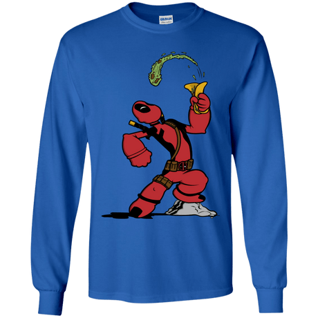 T-Shirts Royal / YS Tacopeye Youth Long Sleeve T-Shirt