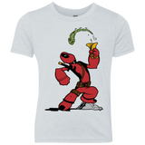 T-Shirts Heather White / YXS Tacopeye Youth Triblend T-Shirt