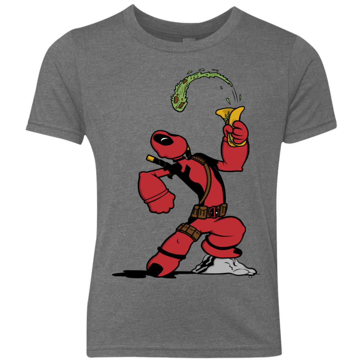 T-Shirts Premium Heather / YXS Tacopeye Youth Triblend T-Shirt