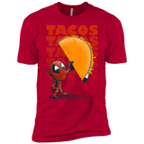 T-Shirts Red / YXS Tacos Boys Premium T-Shirt