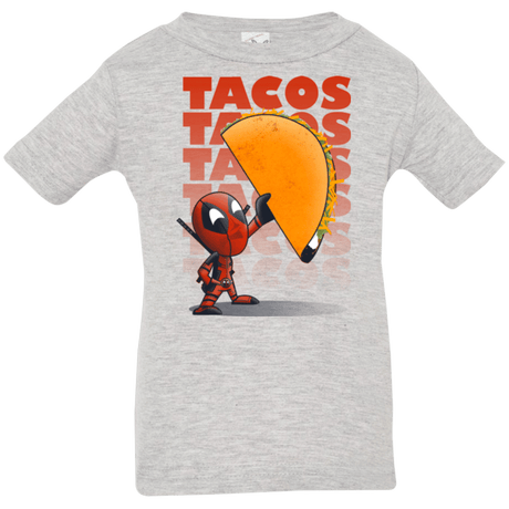 T-Shirts Heather / 6 Months Tacos Infant PremiumT-Shirt