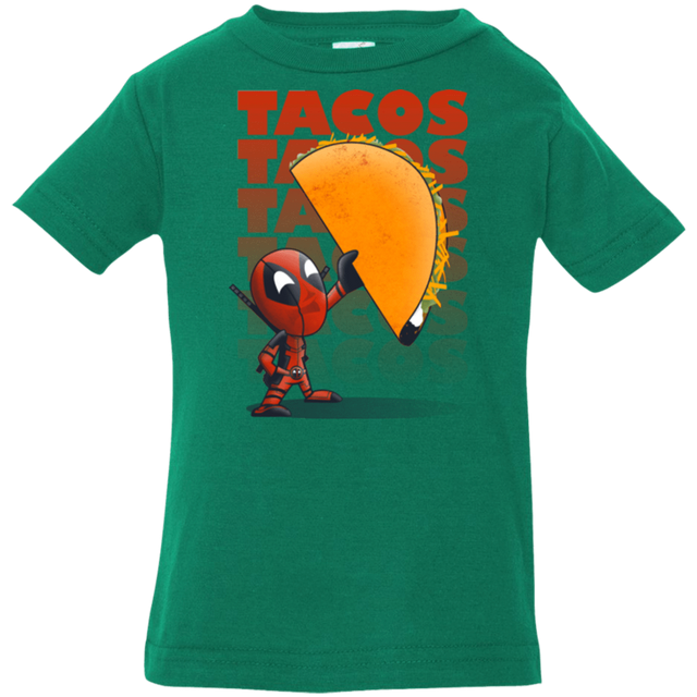 T-Shirts Kelly / 6 Months Tacos Infant PremiumT-Shirt