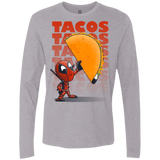 T-Shirts Heather Grey / Small Tacos Men's Premium Long Sleeve