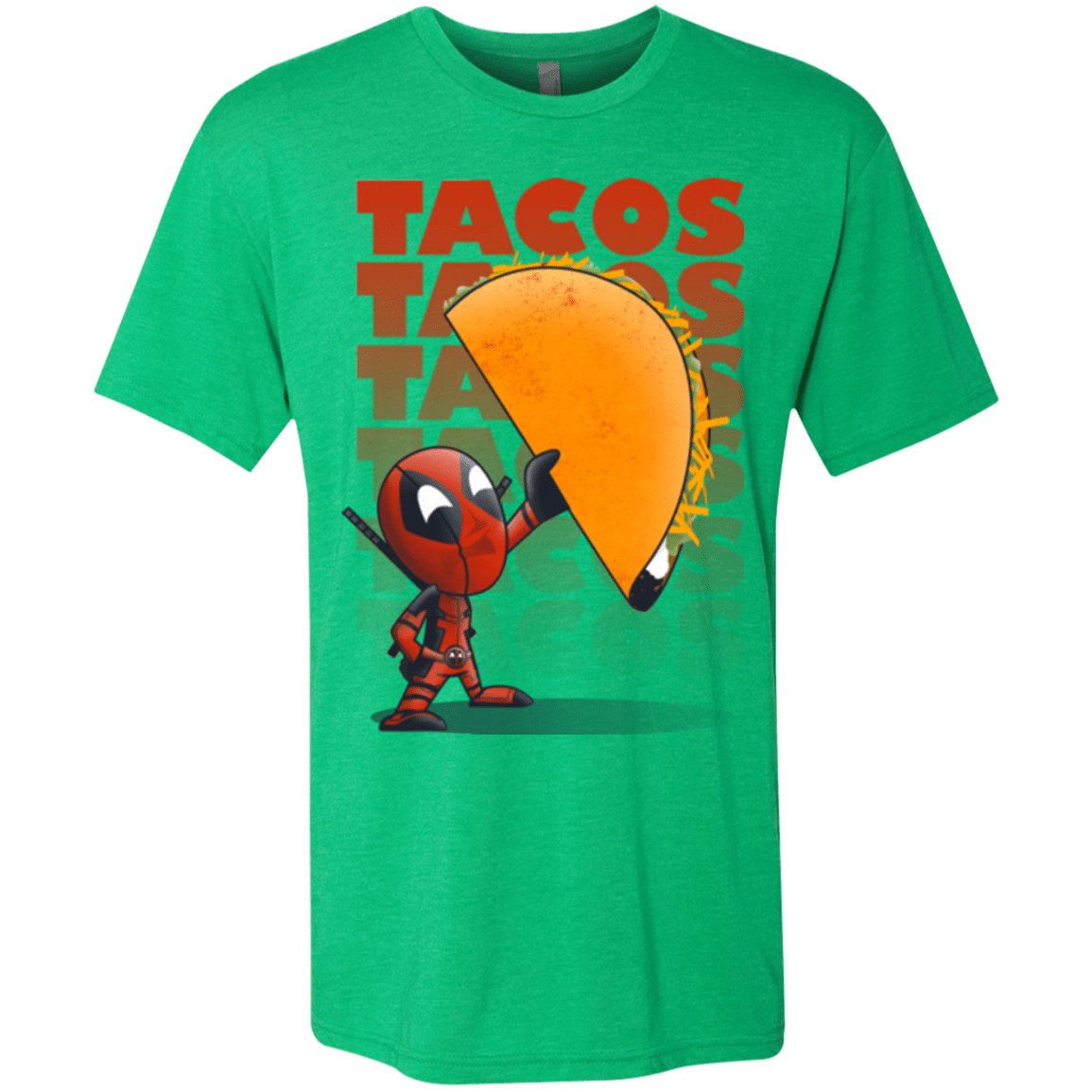 T-Shirts Envy / Small Tacos Men's Triblend T-Shirt