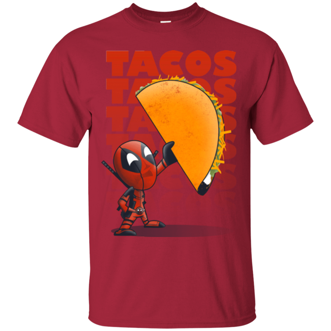 T-Shirts Cardinal / Small Tacos T-Shirt