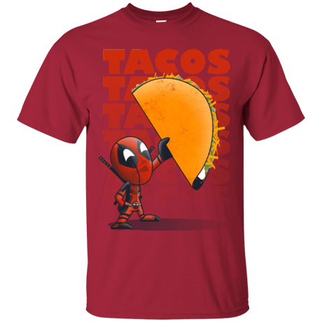 T-Shirts Cardinal / Small Tacos T-Shirt