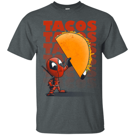 T-Shirts Dark Heather / Small Tacos T-Shirt