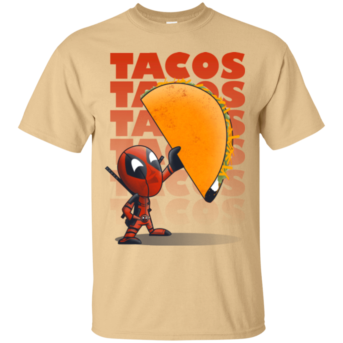 T-Shirts Vegas Gold / Small Tacos T-Shirt