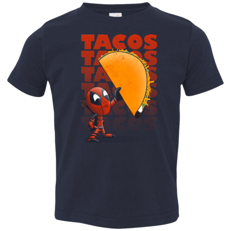 T-Shirts Navy / 2T Tacos Toddler Premium T-Shirt