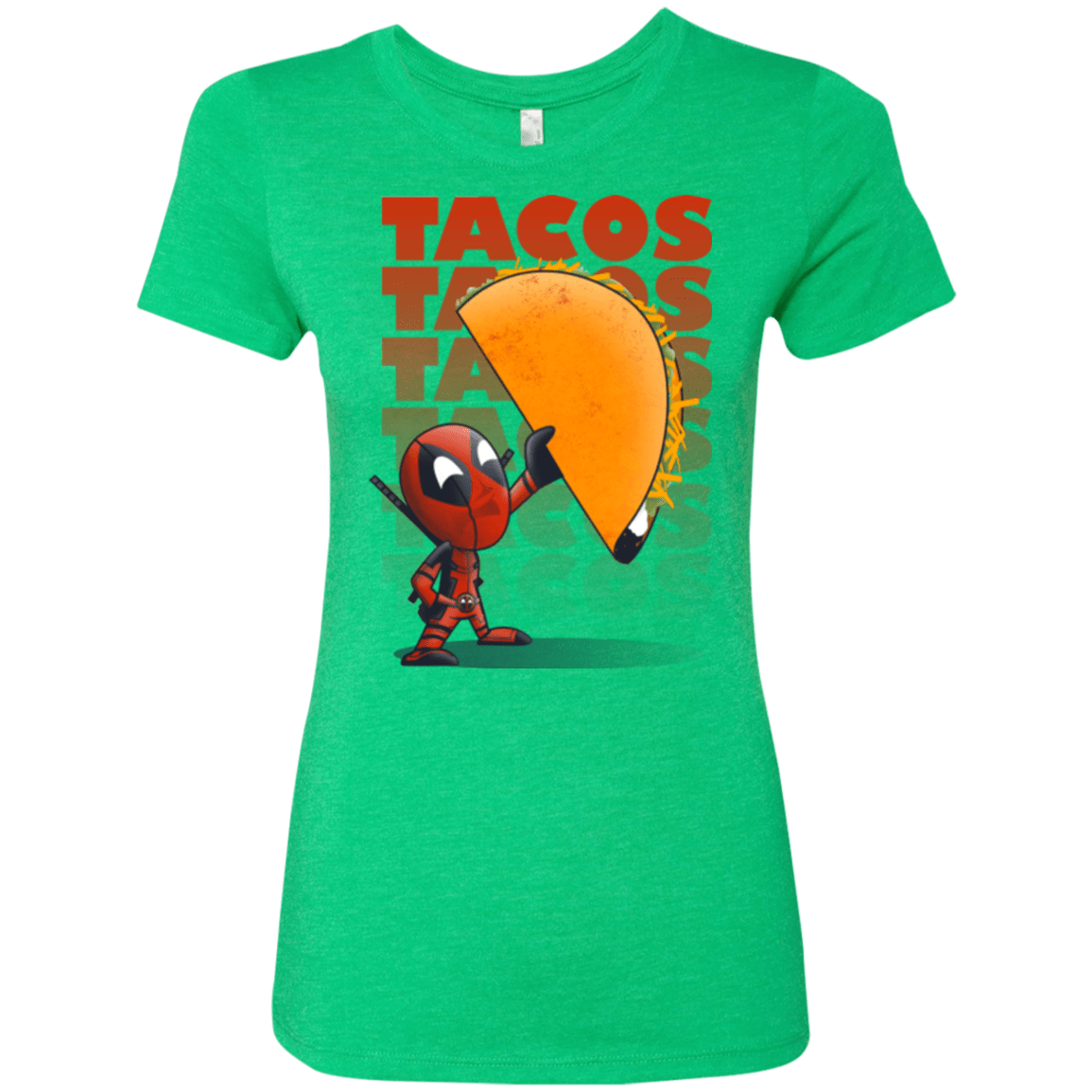 T-Shirts Envy / Small Tacos Women's Triblend T-Shirt
