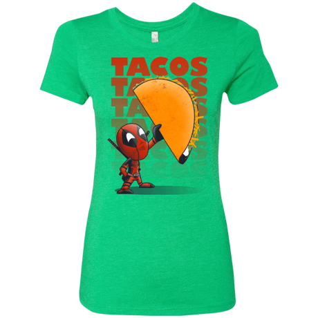 T-Shirts Envy / Small Tacos Women's Triblend T-Shirt