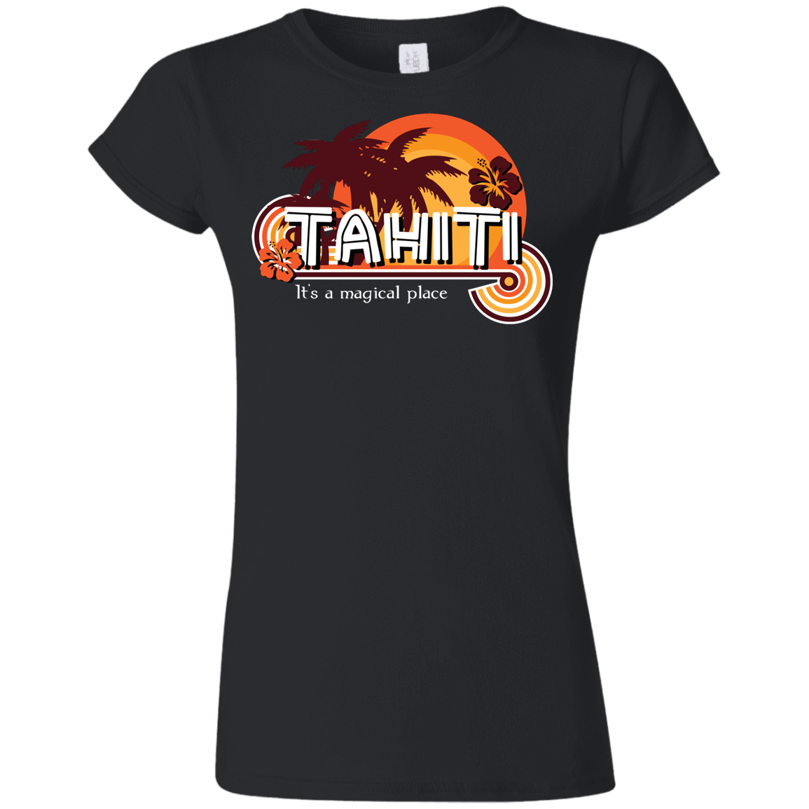 T-Shirts Black / S Tahiti Pillow Junior Slimmer-Fit T-Shirt