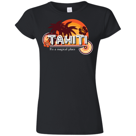 T-Shirts Black / S Tahiti Pillow Junior Slimmer-Fit T-Shirt