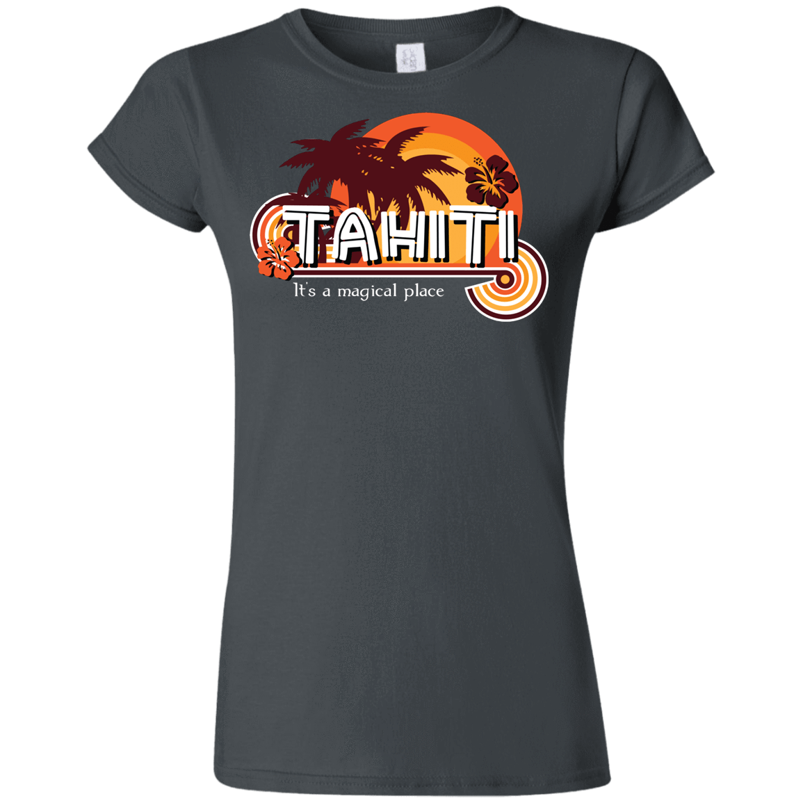 T-Shirts Charcoal / S Tahiti Pillow Junior Slimmer-Fit T-Shirt