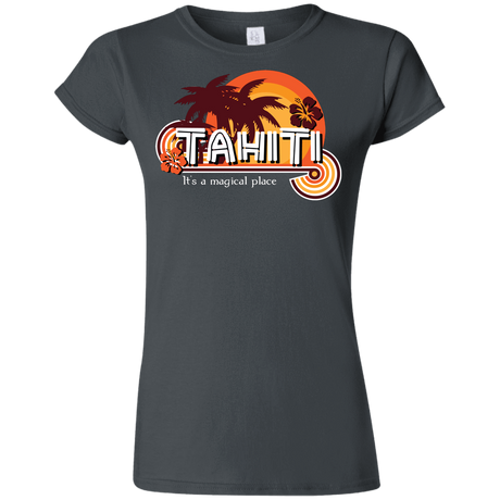 T-Shirts Charcoal / S Tahiti Pillow Junior Slimmer-Fit T-Shirt