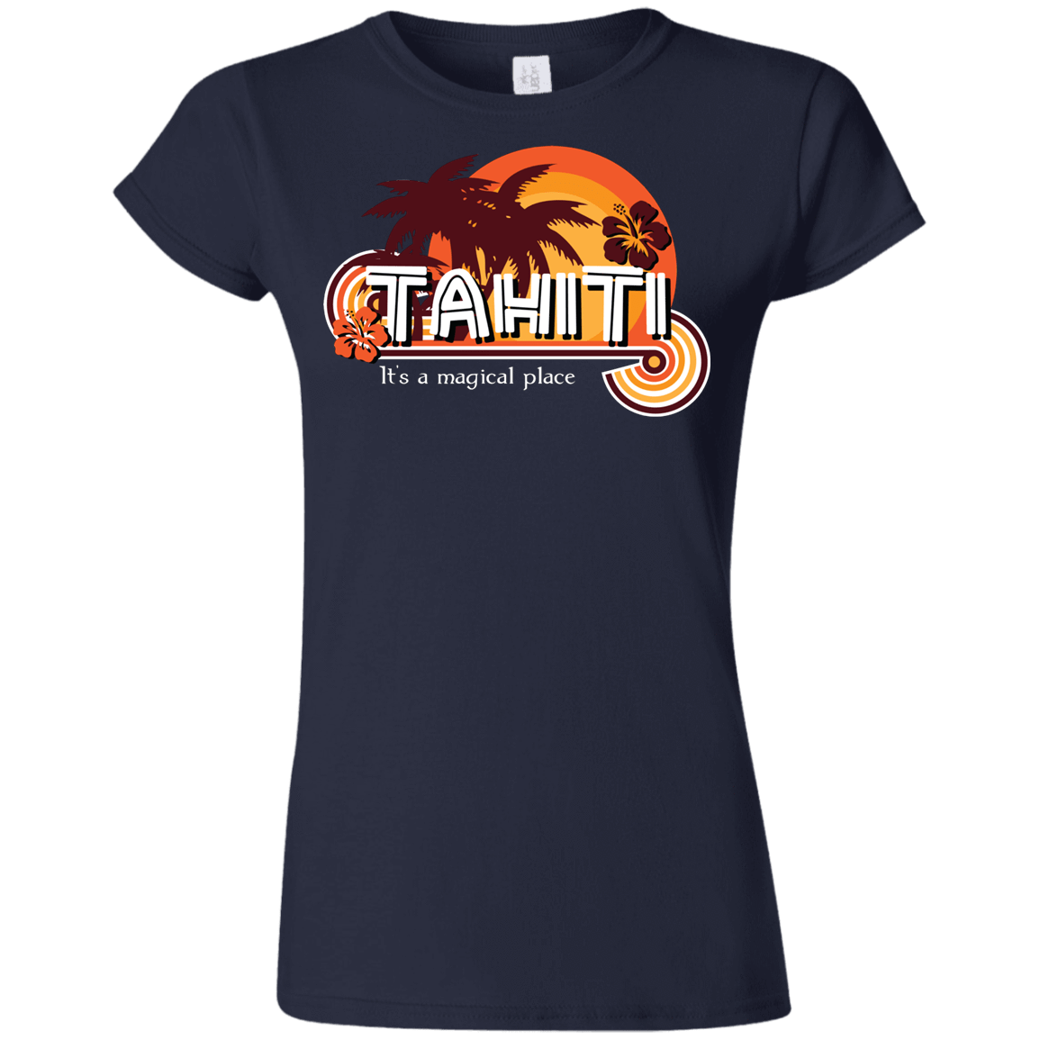 T-Shirts Navy / S Tahiti Pillow Junior Slimmer-Fit T-Shirt