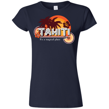 T-Shirts Navy / S Tahiti Pillow Junior Slimmer-Fit T-Shirt