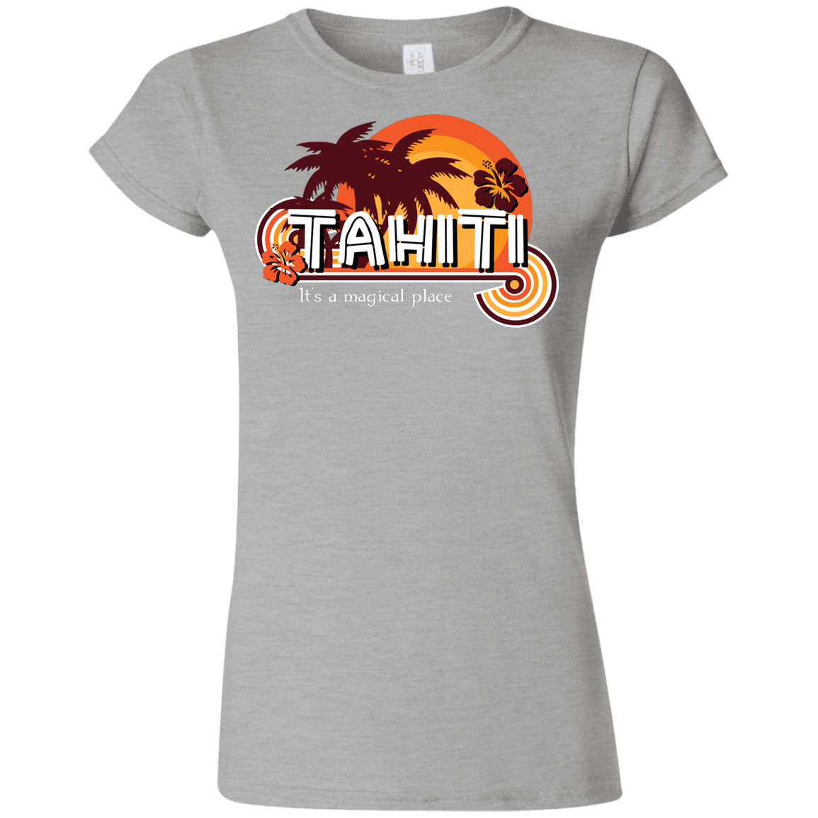 T-Shirts Sport Grey / S Tahiti Pillow Junior Slimmer-Fit T-Shirt