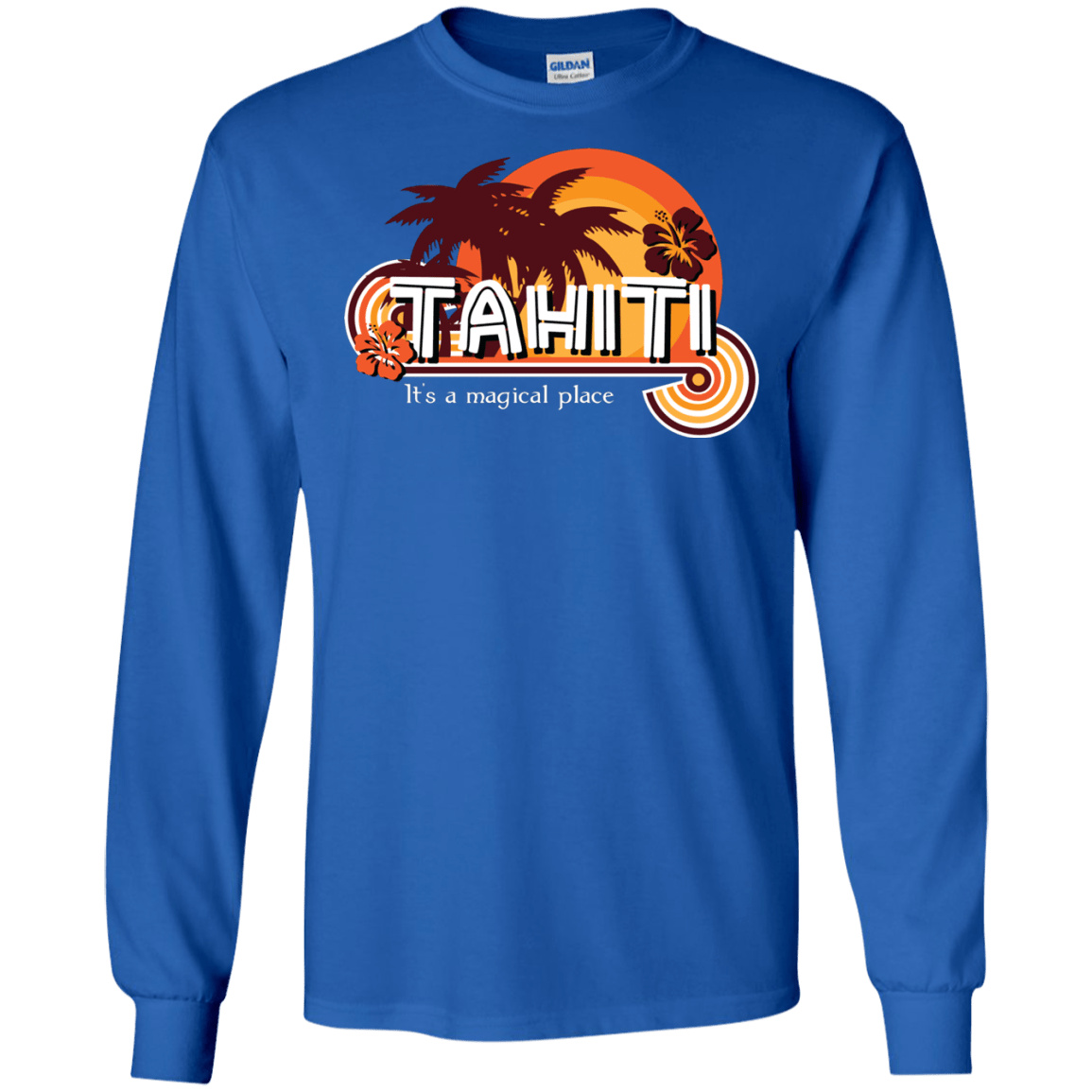 Tahiti Pillow Men's Long Sleeve T-Shirt