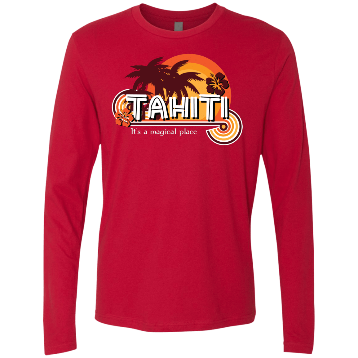 Tahiti Pillow Men's Premium Long Sleeve