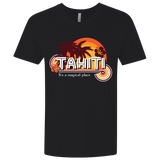 T-Shirts Black / X-Small Tahiti Pillow Men's Premium V-Neck