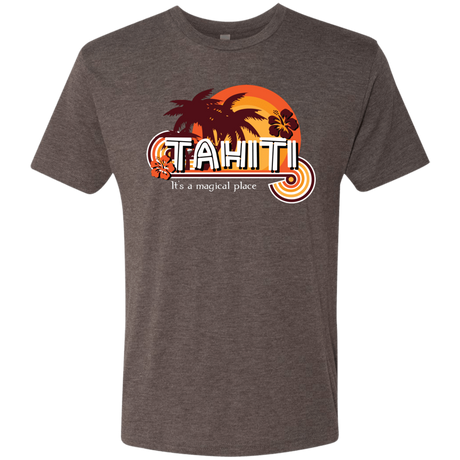 T-Shirts Macchiato / S Tahiti Pillow Men's Triblend T-Shirt