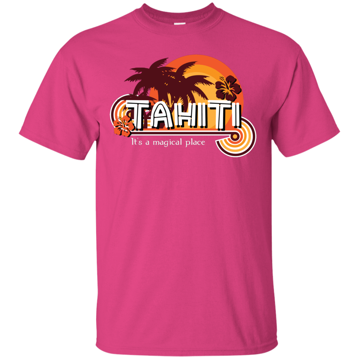 T-Shirts Heliconia / S Tahiti Pillow T-Shirt