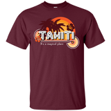 T-Shirts Maroon / S Tahiti Pillow T-Shirt