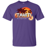 T-Shirts Purple / S Tahiti Pillow T-Shirt