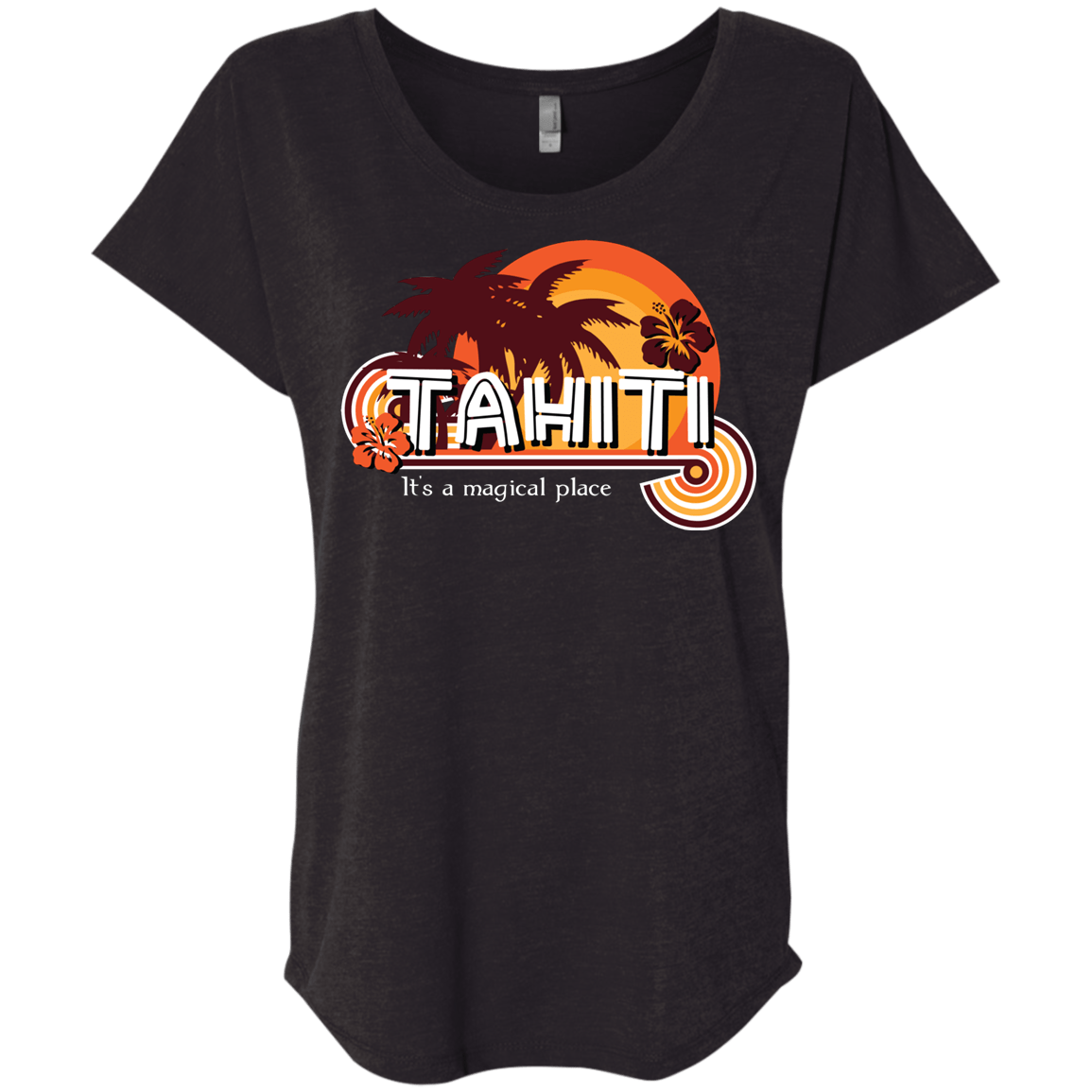 Tahiti Pillow Triblend Dolman Sleeve