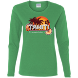 T-Shirts Irish Green / S Tahiti Pillow Women's Long Sleeve T-Shirt
