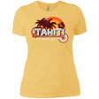 T-Shirts Banana Cream/ / X-Small Tahiti Pillow Women's Premium T-Shirt