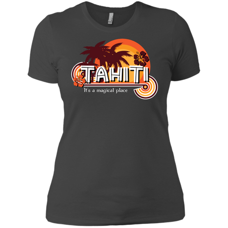 T-Shirts Heavy Metal / X-Small Tahiti Pillow Women's Premium T-Shirt