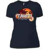 T-Shirts Midnight Navy / X-Small Tahiti Pillow Women's Premium T-Shirt