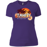 T-Shirts Purple Rush/ / X-Small Tahiti Pillow Women's Premium T-Shirt