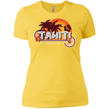 T-Shirts Vibrant Yellow / X-Small Tahiti Pillow Women's Premium T-Shirt