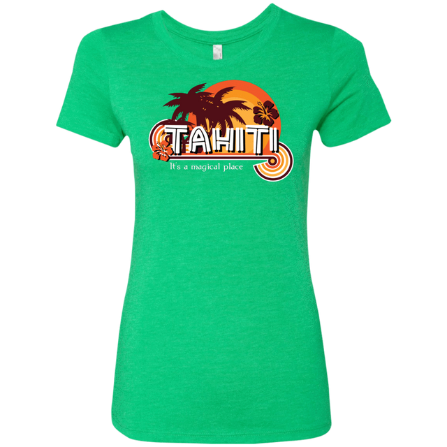 T-Shirts Envy / S Tahiti Pillow Women's Triblend T-Shirt