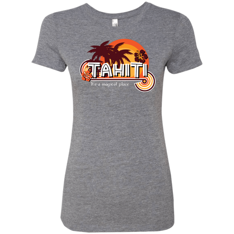 T-Shirts Premium Heather / S Tahiti Pillow Women's Triblend T-Shirt
