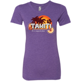 T-Shirts Purple Rush / S Tahiti Pillow Women's Triblend T-Shirt