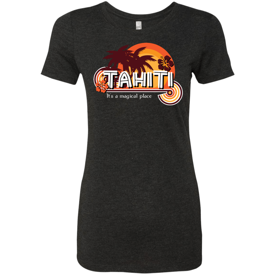 T-Shirts Vintage Black / S Tahiti Pillow Women's Triblend T-Shirt