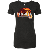 T-Shirts Vintage Black / S Tahiti Pillow Women's Triblend T-Shirt
