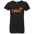 T-Shirts Black / YXS Tails Girls Premium T-Shirt