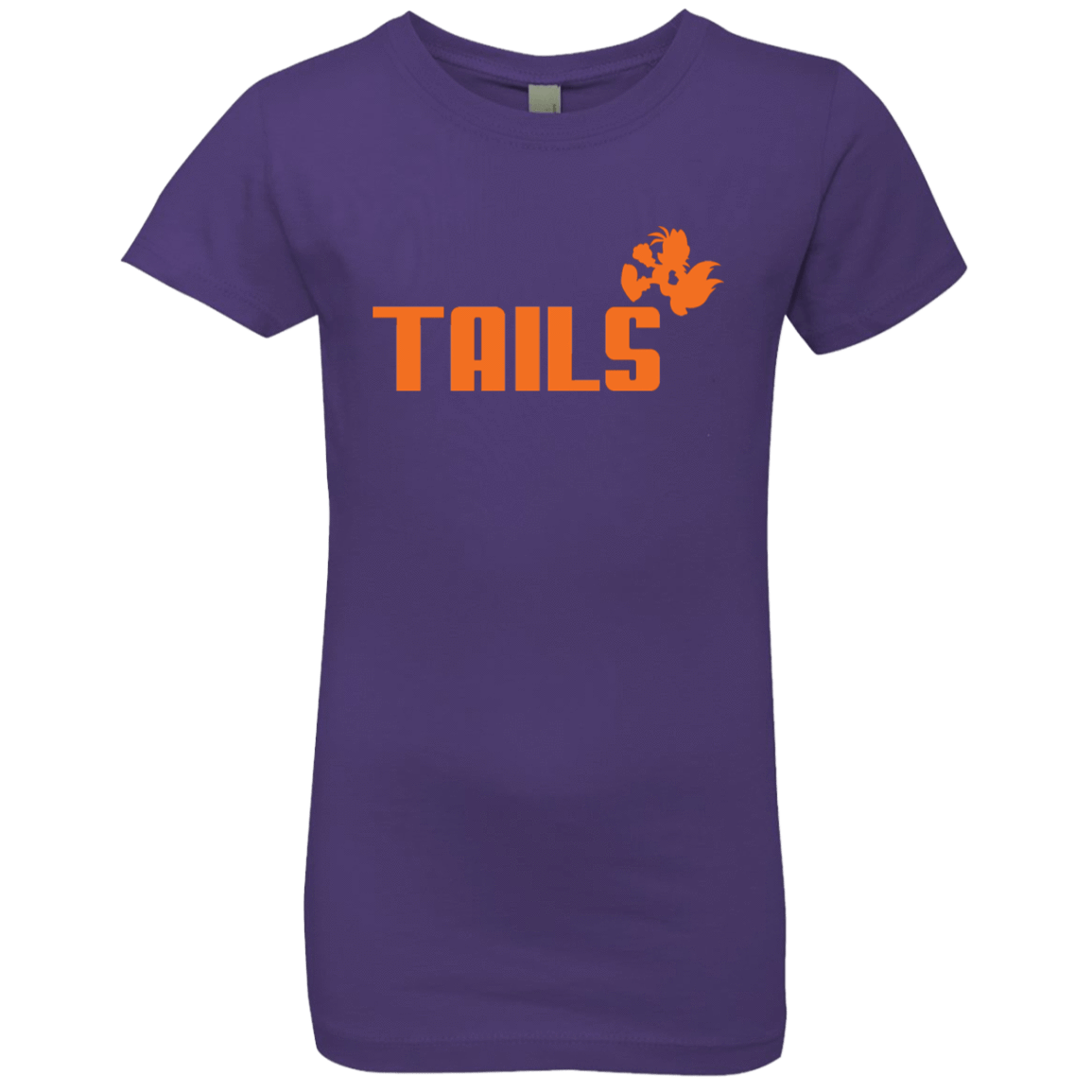T-Shirts Purple Rush / YXS Tails Girls Premium T-Shirt