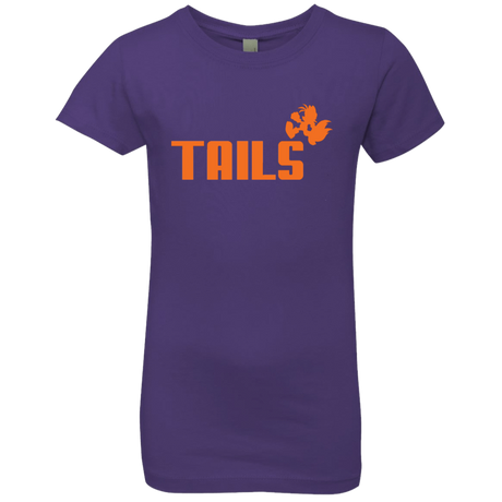 T-Shirts Purple Rush / YXS Tails Girls Premium T-Shirt
