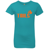 T-Shirts Tahiti Blue / YXS Tails Girls Premium T-Shirt