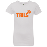 T-Shirts White / YXS Tails Girls Premium T-Shirt