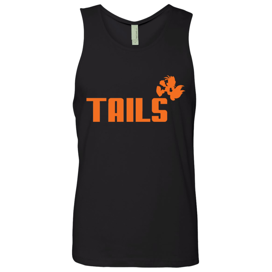 T-Shirts Black / S Tails Men's Premium Tank Top