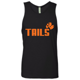 T-Shirts Black / S Tails Men's Premium Tank Top